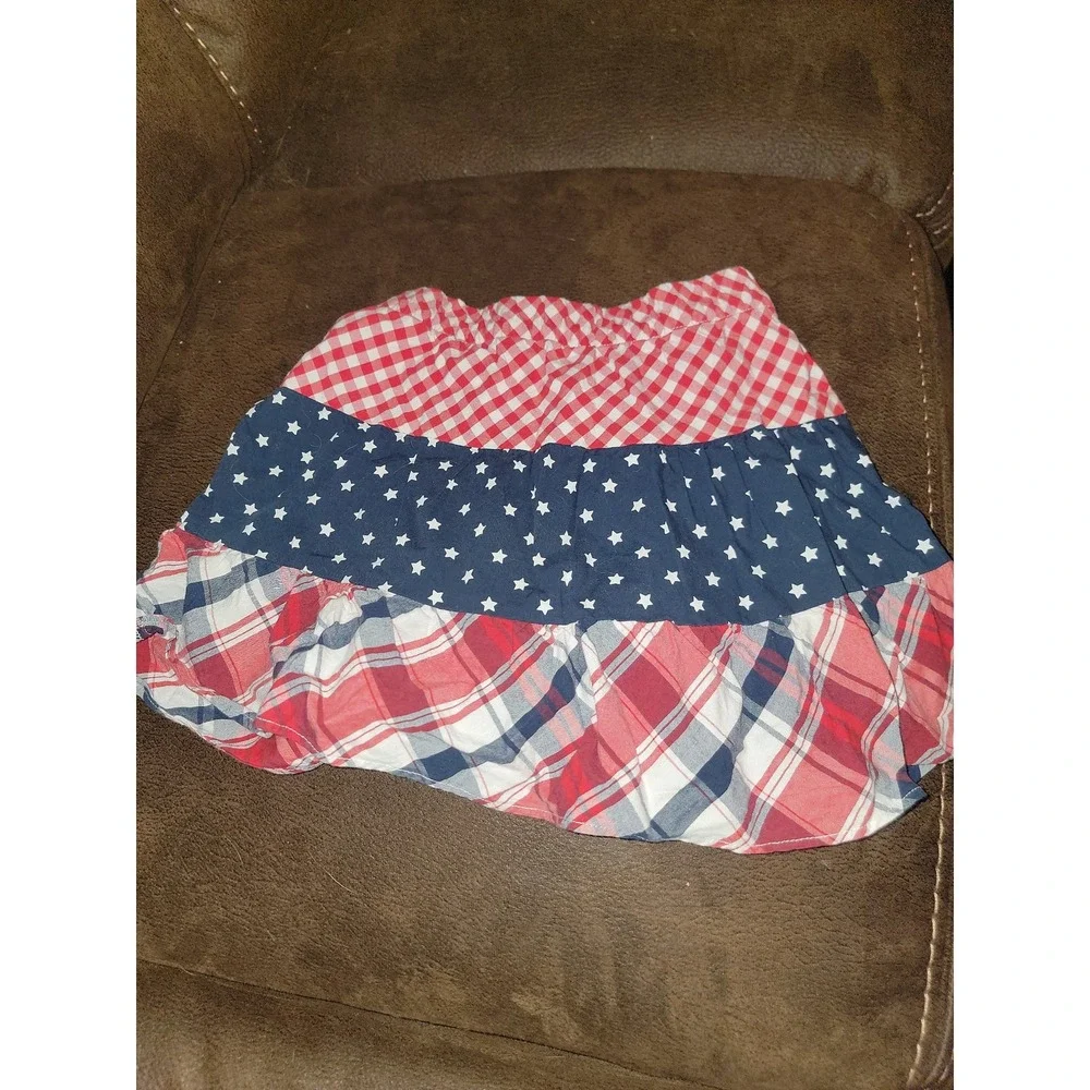 Gymboree American cutie 4th of july top‎ and skirt size 6